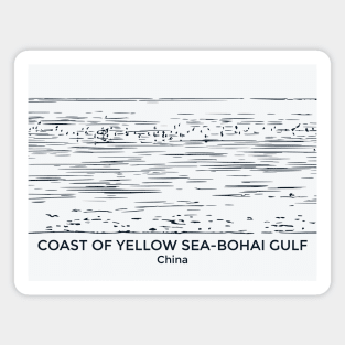 Coast of Yellow Sea-Bohai Gulf - China Magnet
